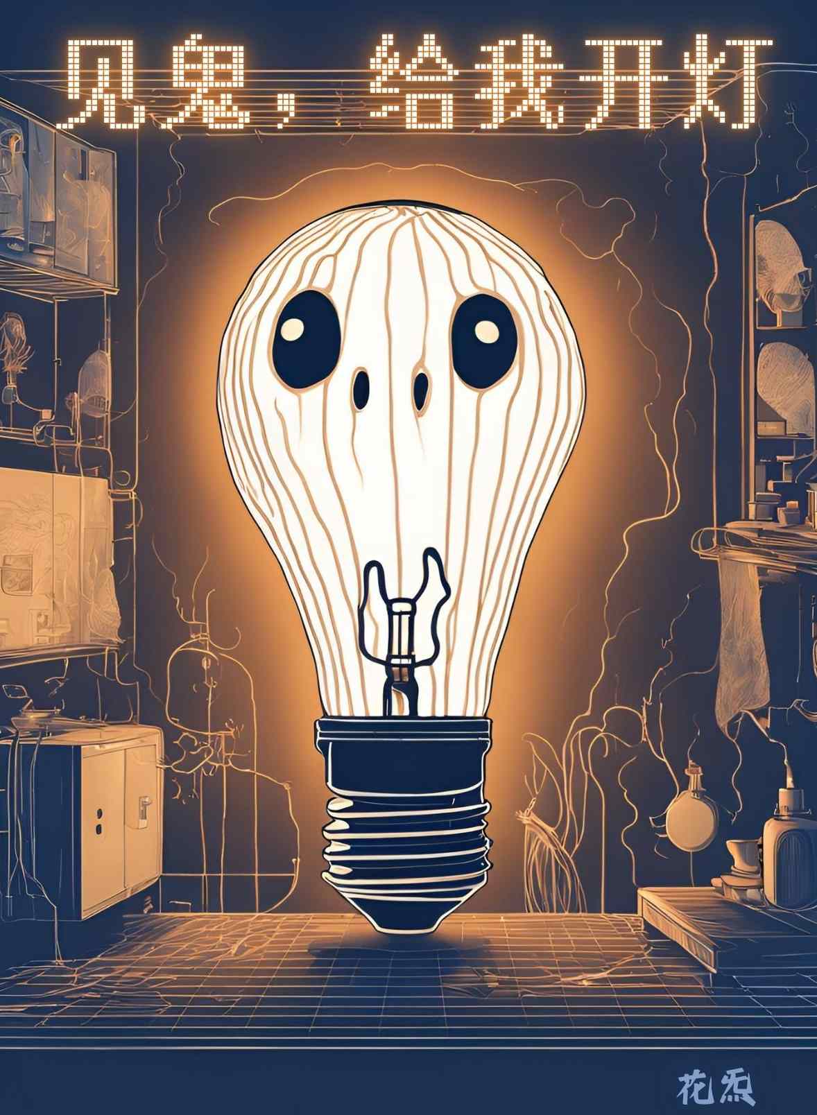 见鬼，给我开灯