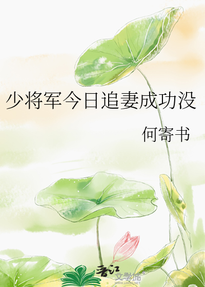 少将追妻有妙招