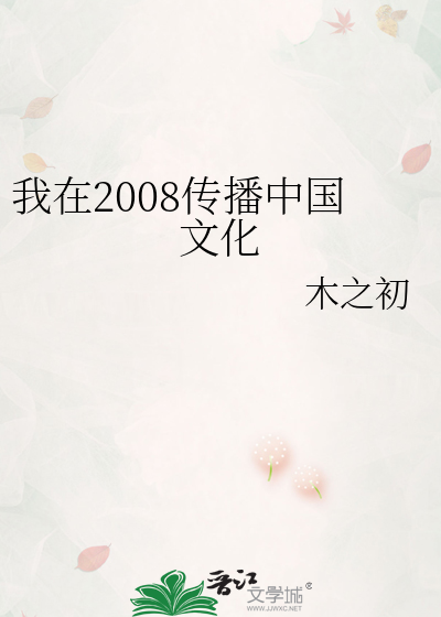 我在2008传播中国文化